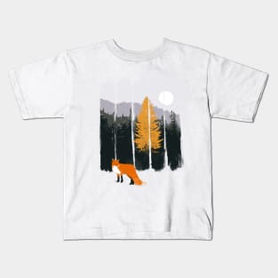 Forest Fox Kids T-Shirt